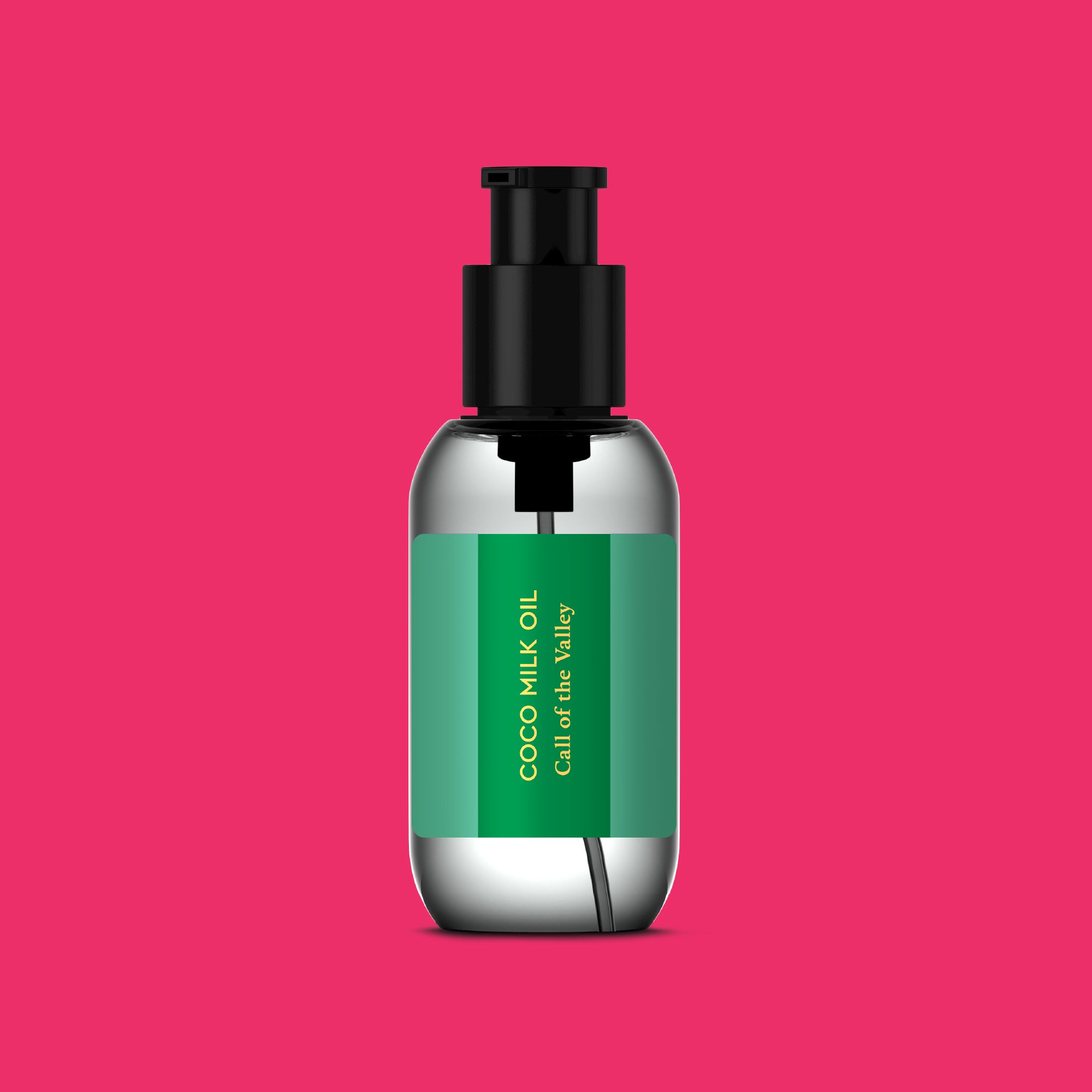 Coco milk oil for face body hair by call of the valley 100% pure and natural