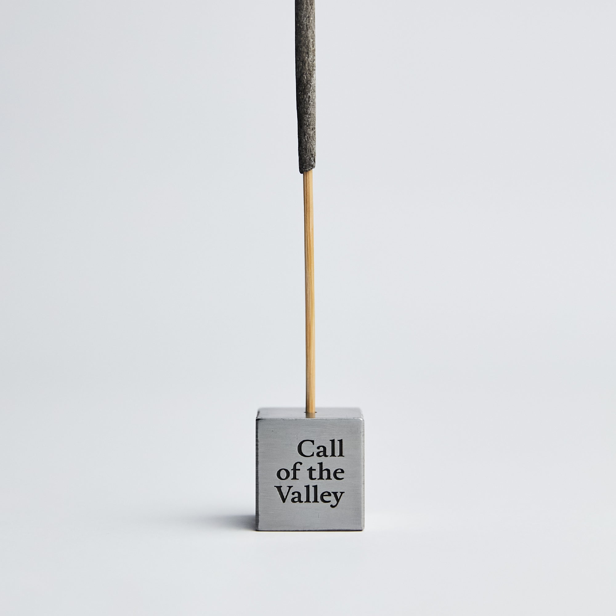 Stainless steel cube incense holder by call of the valley luxury design