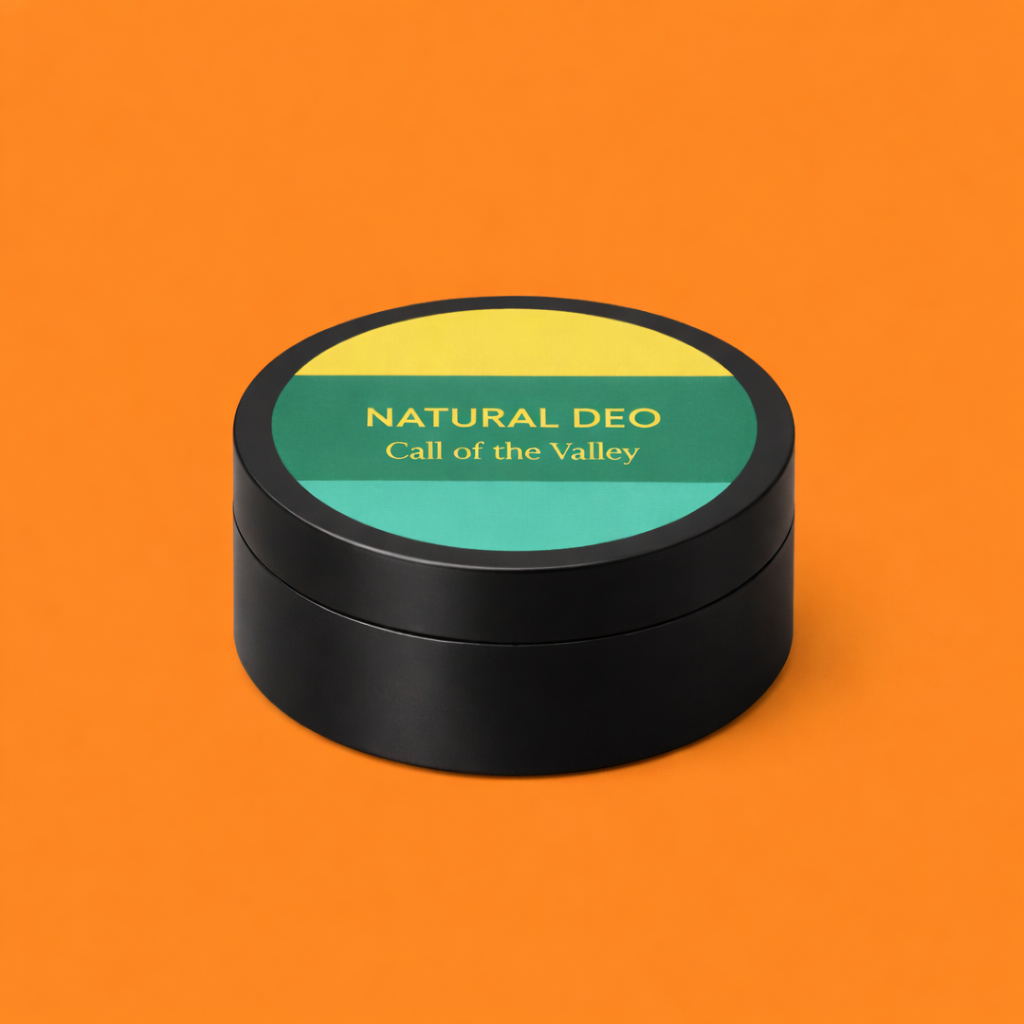 100% natural deodorant by call of the valley clary sage perfume