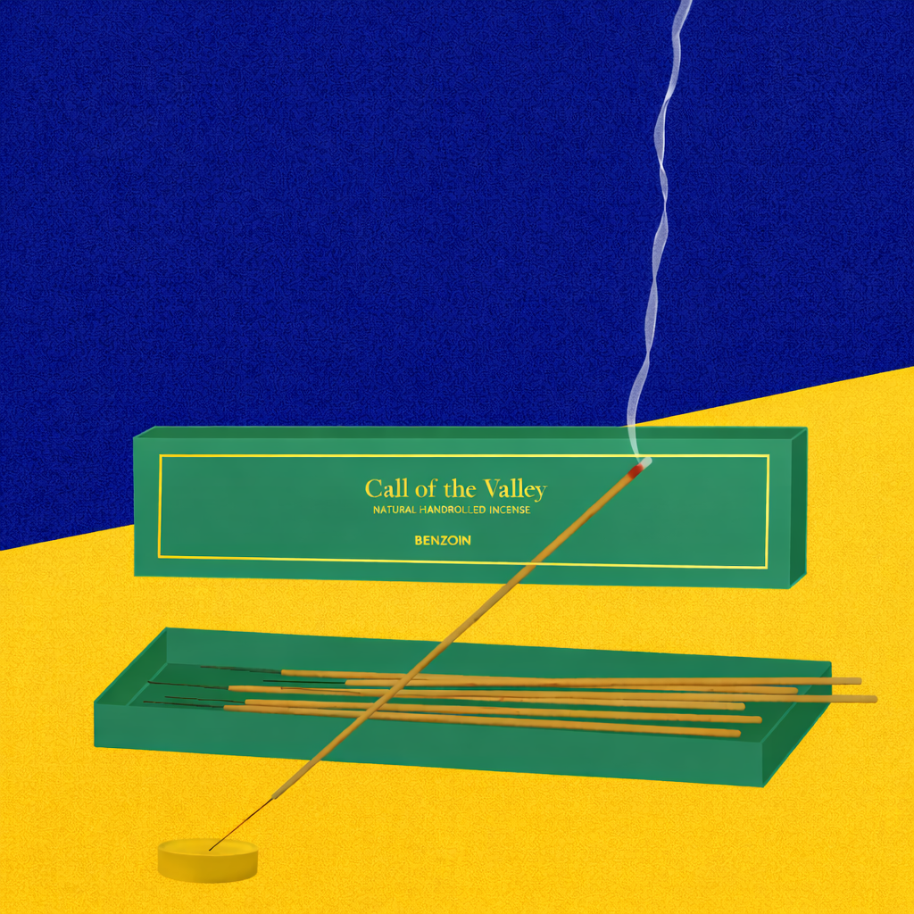 Natural hand rolled incense by call of the valley home fragrances