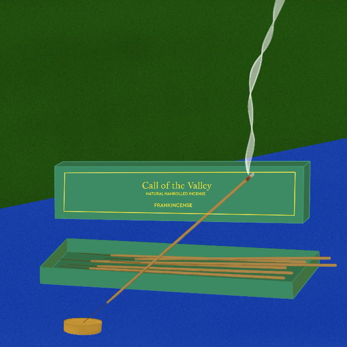 100 natural hand rolled incense by call of the valley home fragrance frankincense