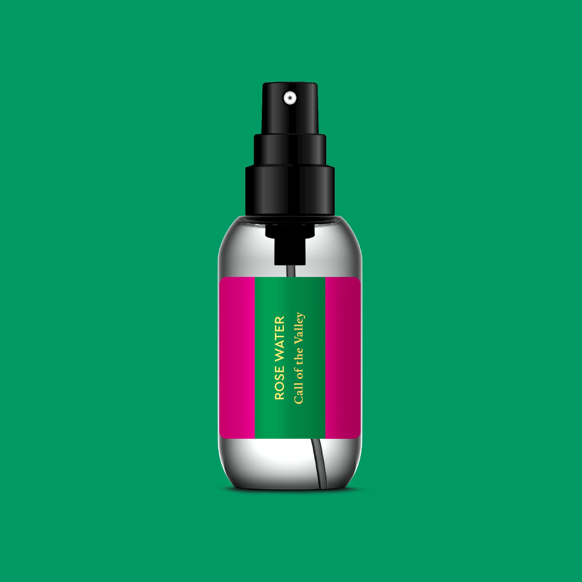 Rose water 100% natural by call of the valley for face