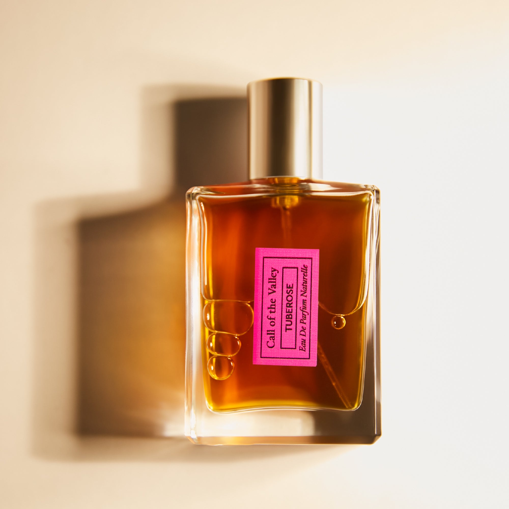 Natural tuberose eau de parfum by call of the valley, fresh floral and high end